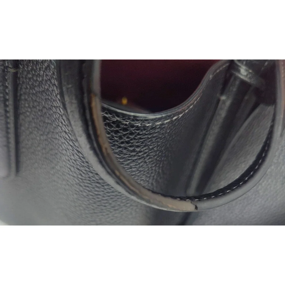 COACH Legacy Large Pebbled Leather Black Carryall 35 - Used/Good Condition - Picture 15 of 16